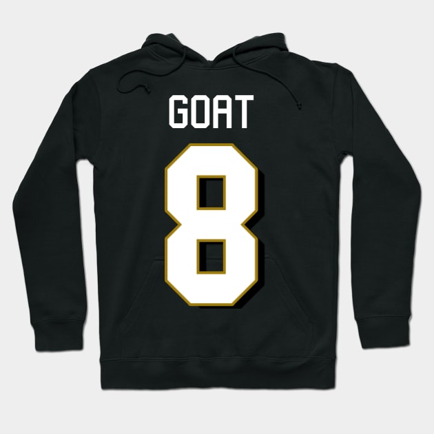 The Goat 8 Hoodie by MugsForReal